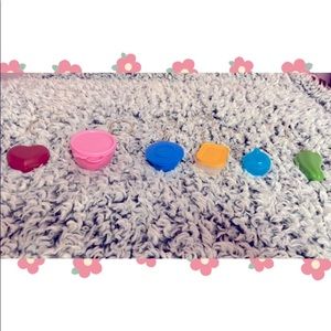 Tupperware keychains